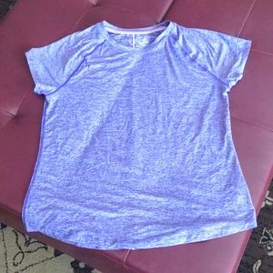 Purple Champion Workout Tee sz L